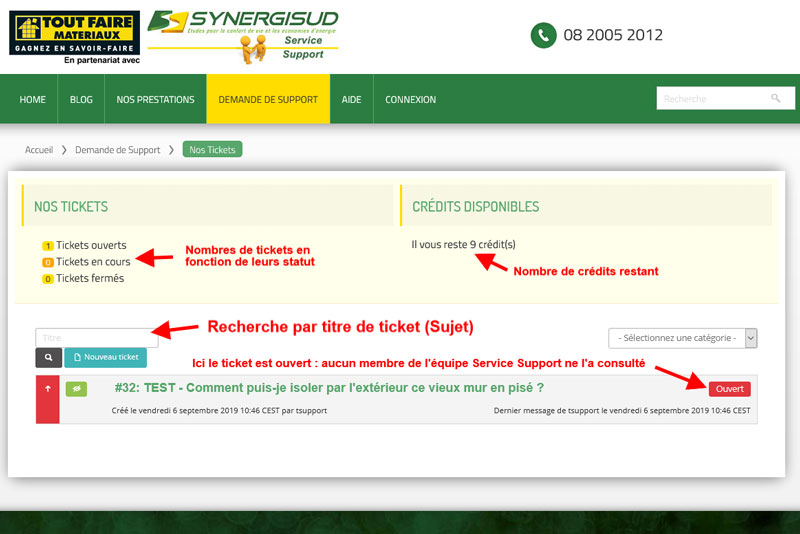 Tous nos Tickets